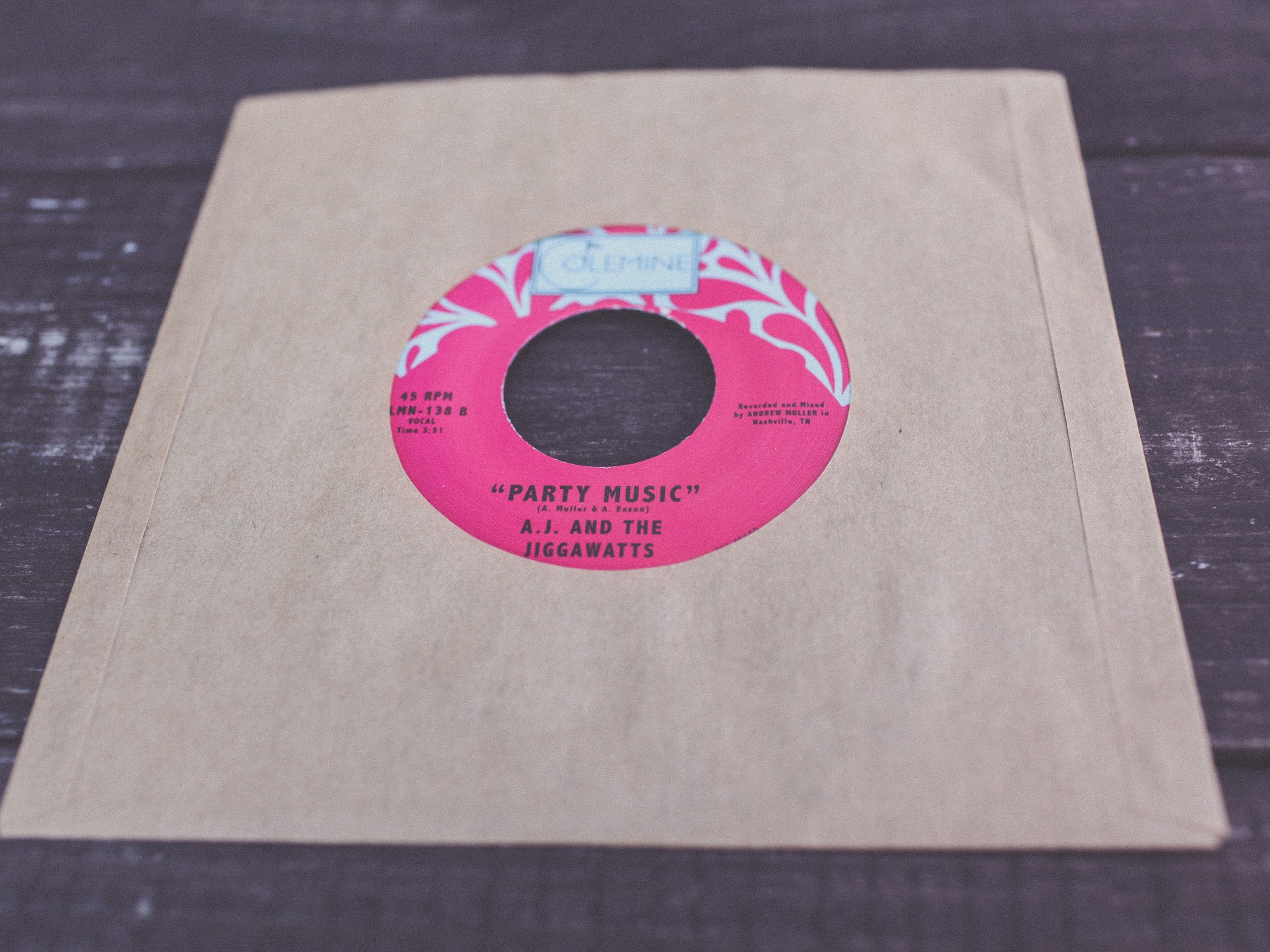 AJ & The Jiggawatts It Is What It Is 45 tours 7 pouces funk