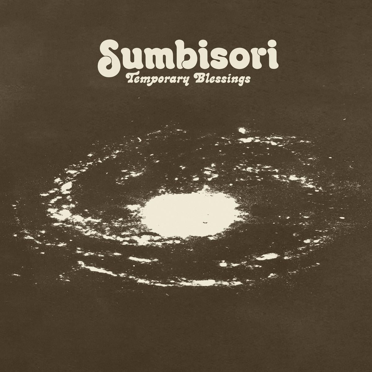 Temporary Blessings Sumbisori vinyle LP splatter orange marron