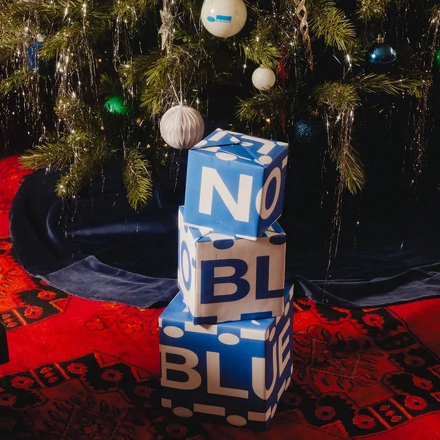 Blue Note Merch Papier Cadeau Set 3 Feuilles Logo