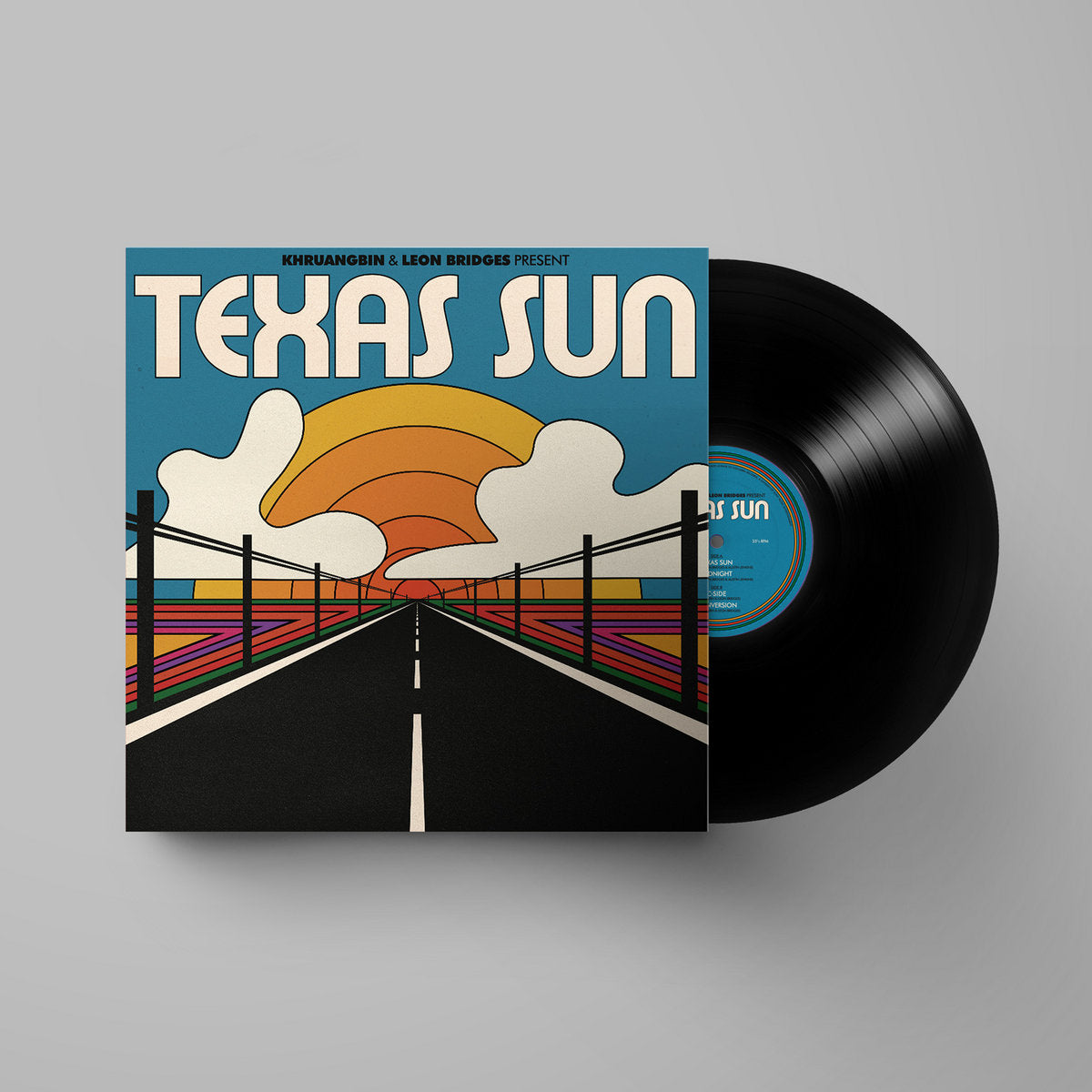 Khruangbin & Leon Bridges Texas Sun EP vinyle noir
