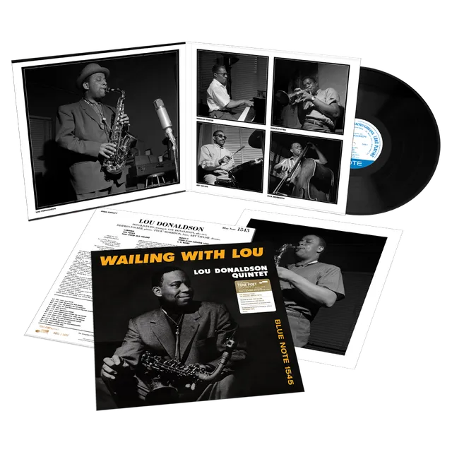 Blue Note Tone Poet Lou Donaldson Wailing With Lou Vinyle Exclusif