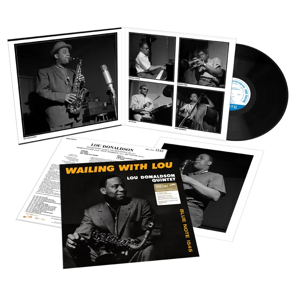 Blue Note Tone Poet Lou Donaldson Wailing With Lou Vinyle Exclusif