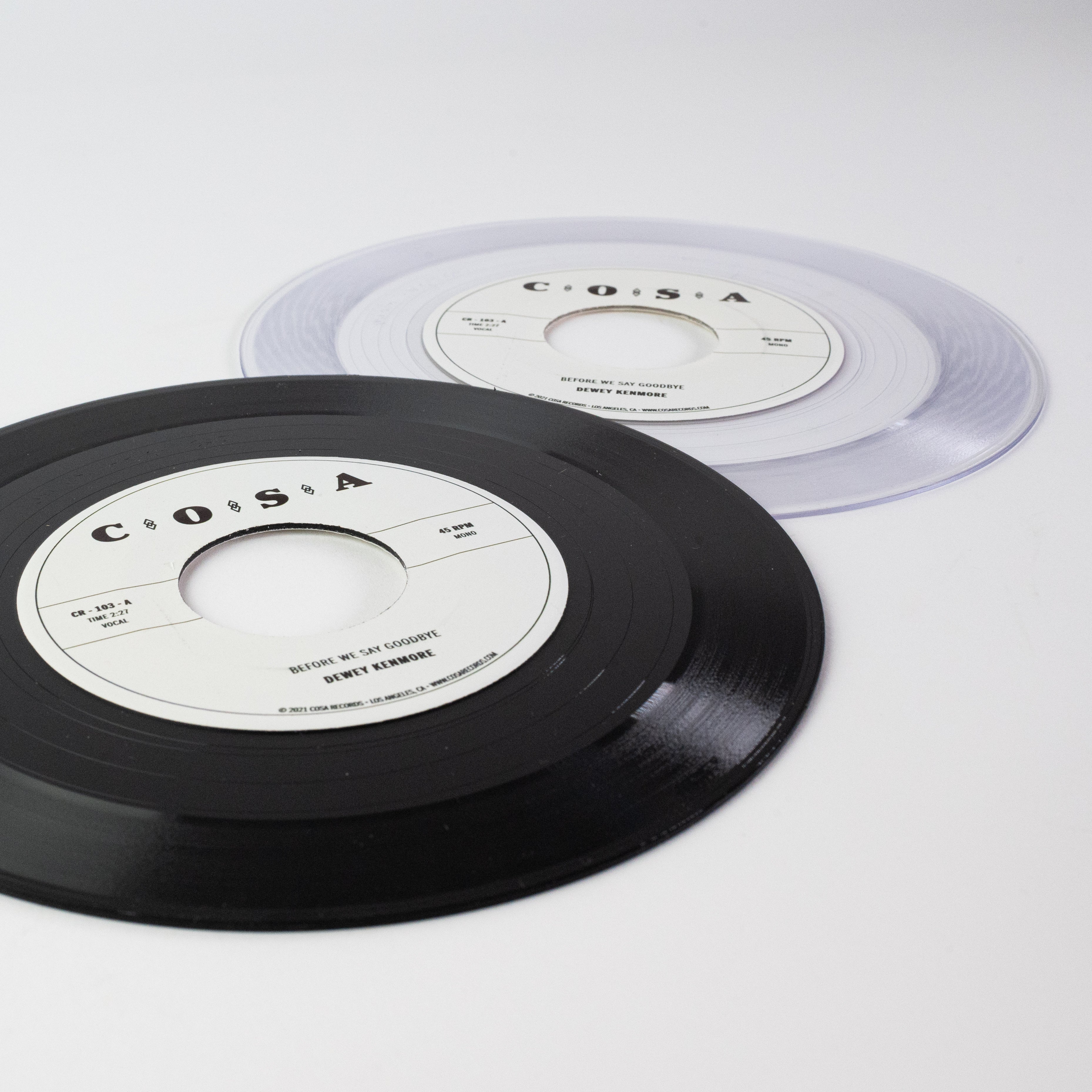Dewey Kenmore Before We Say Goodbye 45t vinyle noir