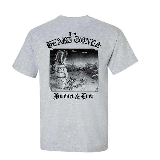 Thee Heart Tones No Longer Mine T-Shirt gris coton