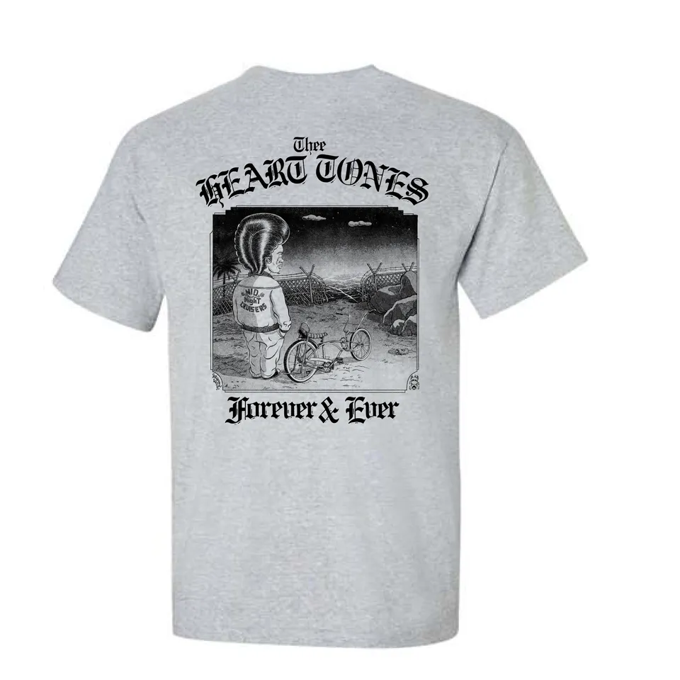Thee Heart Tones No Longer Mine T-Shirt gris coton