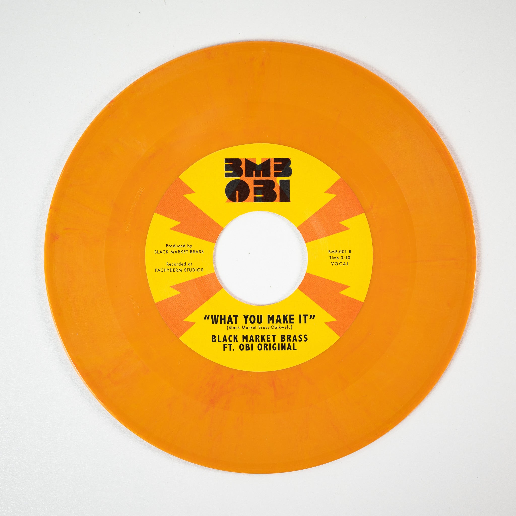 Black Market Brass Battle Ready 45 tours orange afrobeat