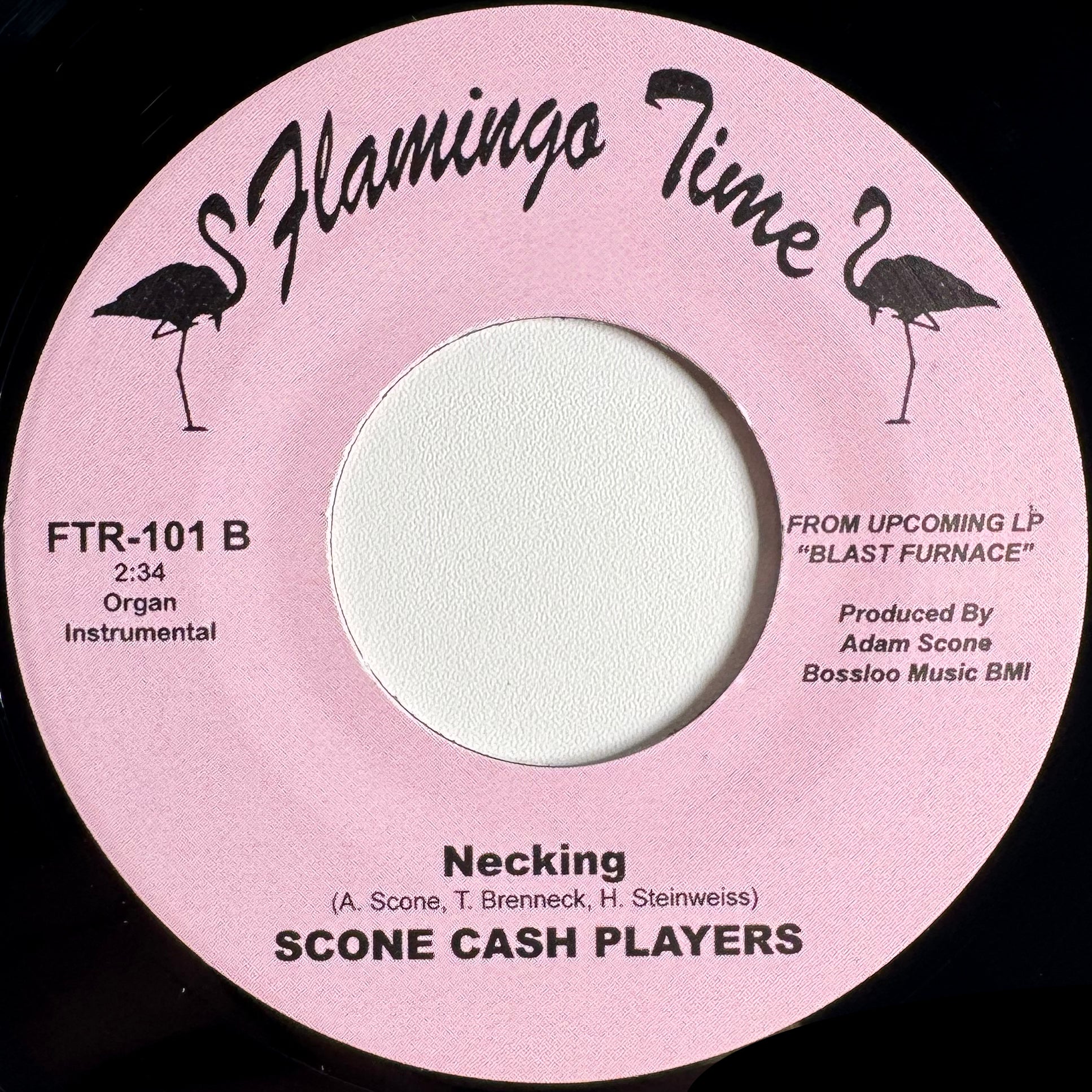 Scone Cash Players Slitter Necking 45 tours vinyle noir