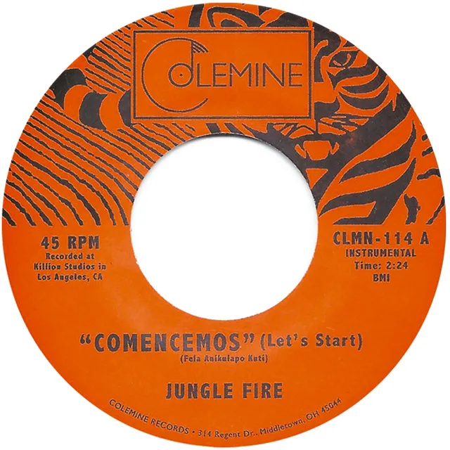 Jungle Fire Comencemos / Tokuta 45T Vinyle