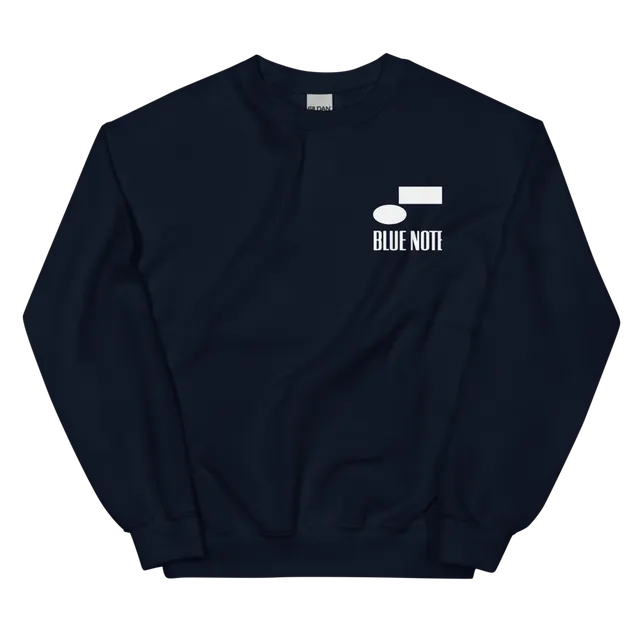 Blue Note Vintage Logo sweat crewneck noir coton