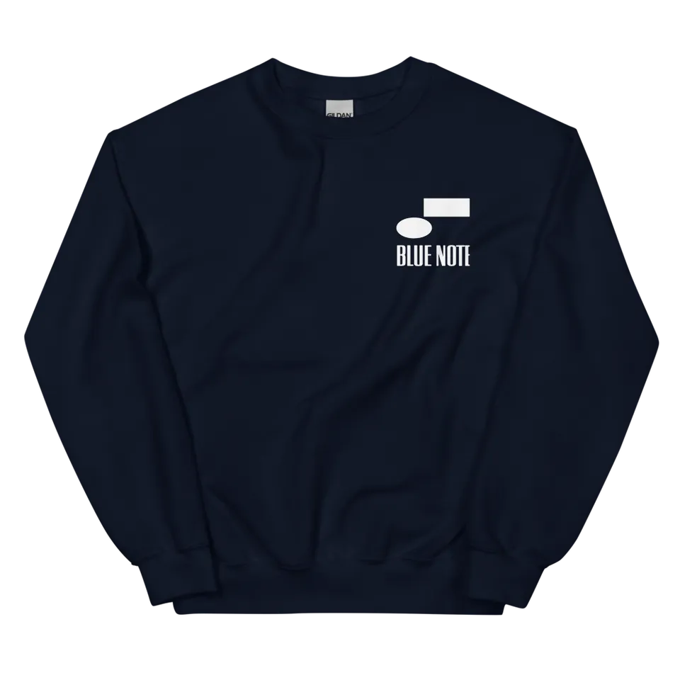 Blue Note Vintage Logo sweat crewneck noir coton