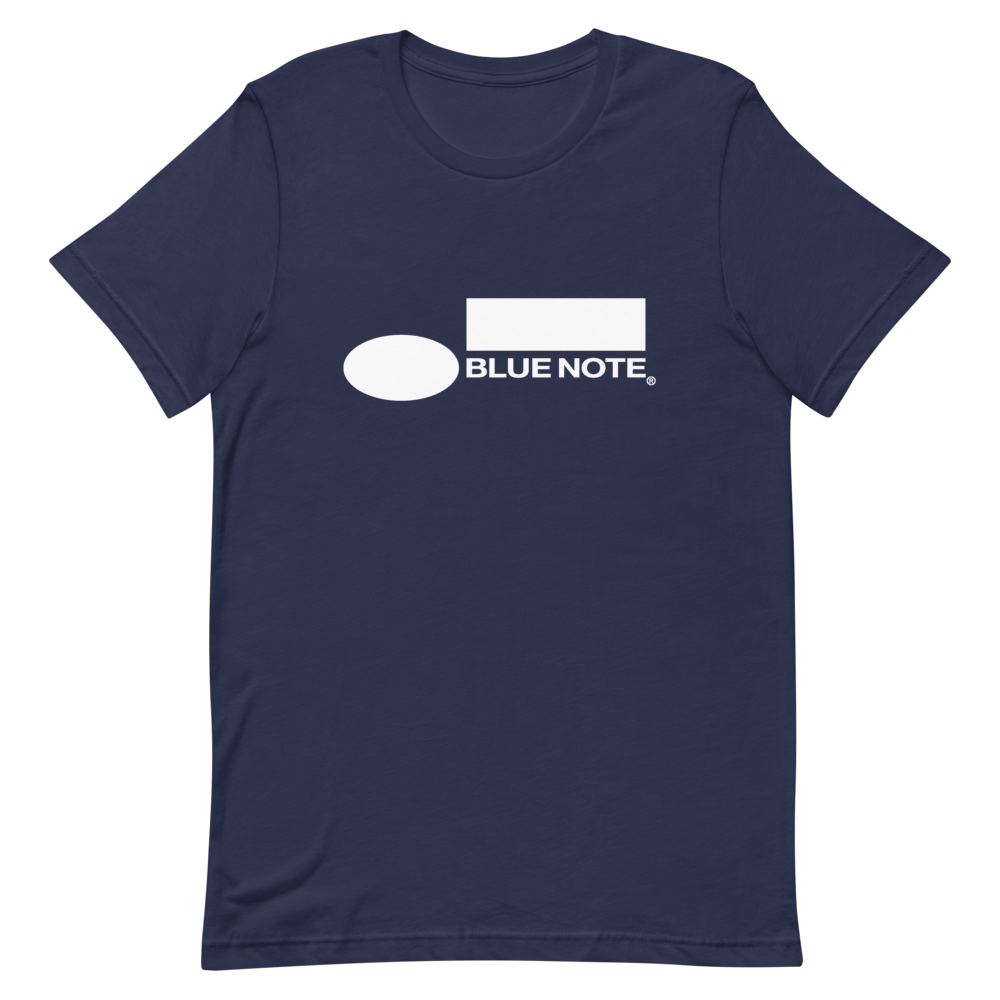 Blue Note Classic Logo T-Shirt Coton Blanc Noir Gris Marine