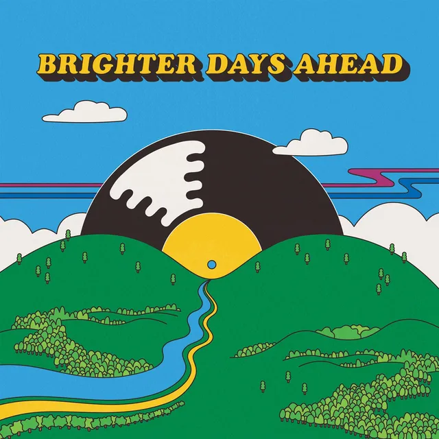 Brighter Days Ahead compilation double vinyle noir 2LP