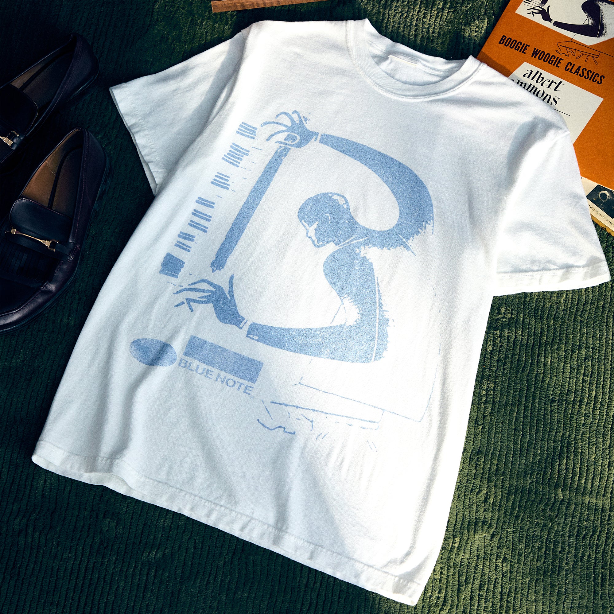 Blue Note Boogie Woogie Classics T-shirt coton blanc