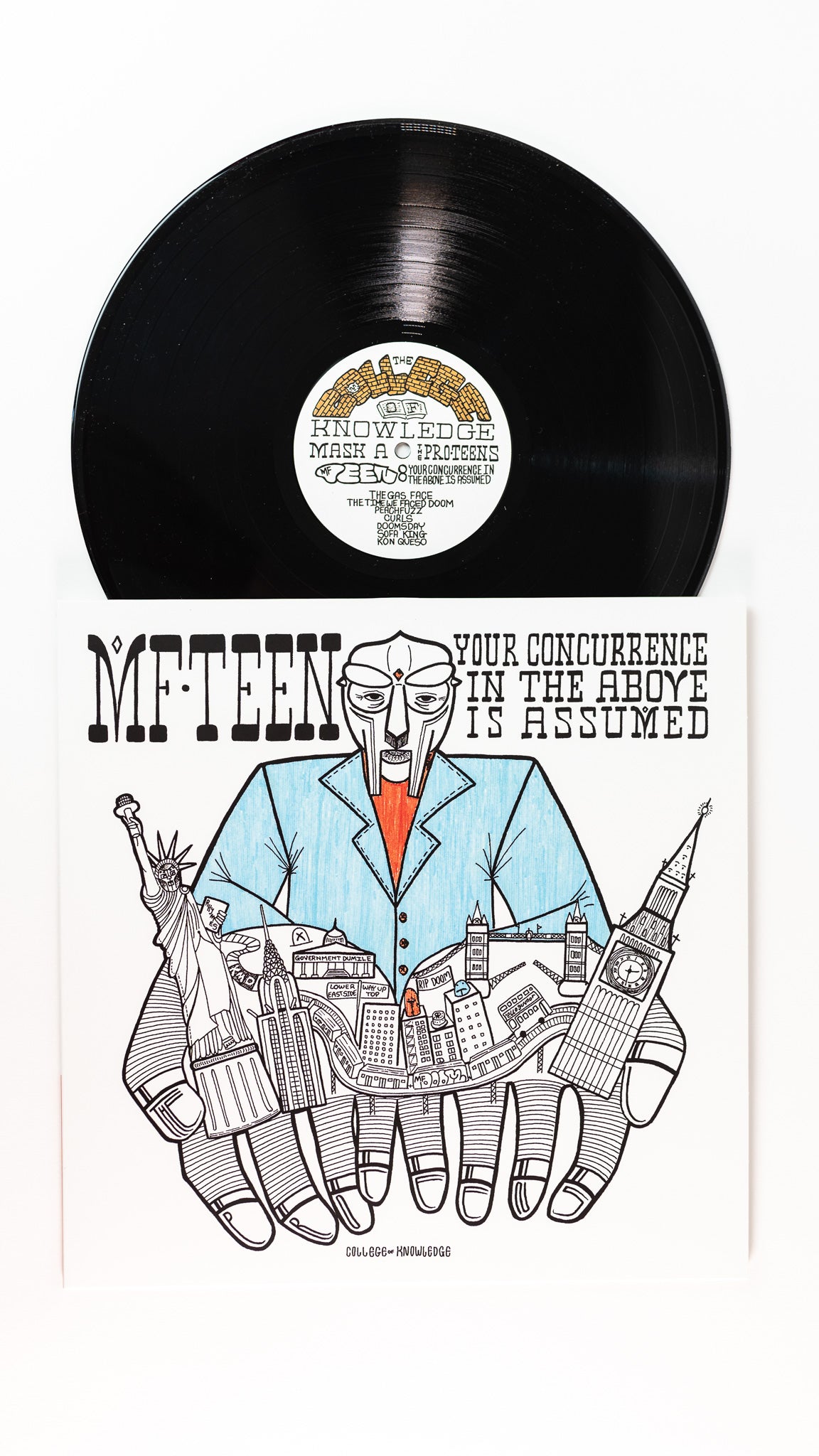 The Pro-Teens MF-Teen vinyle LP Orange boom bap funk