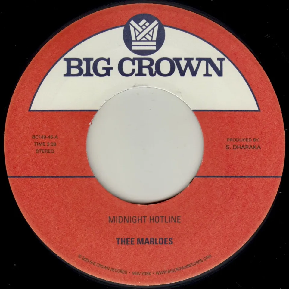 Thee Marloes Midnight Hotline 45 tours 7 pouces