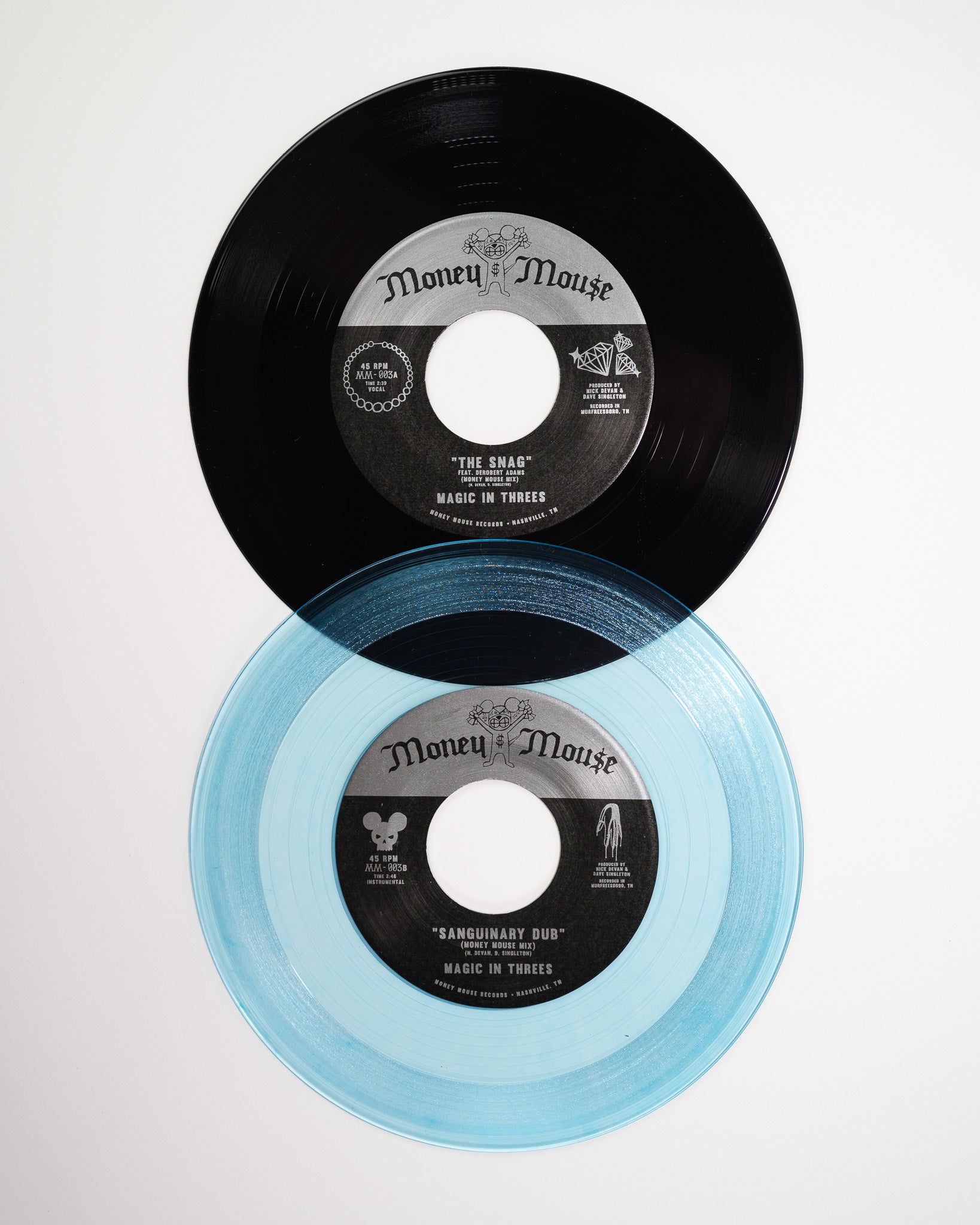 Magic In Threes The Snag vinyle 45T noir