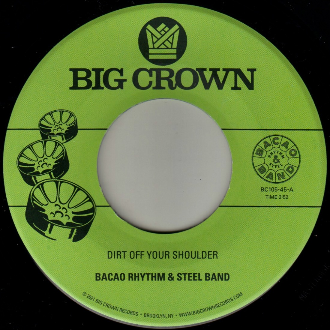 Bacao Dirt Off Your Shoulder 45 tours 7" funk