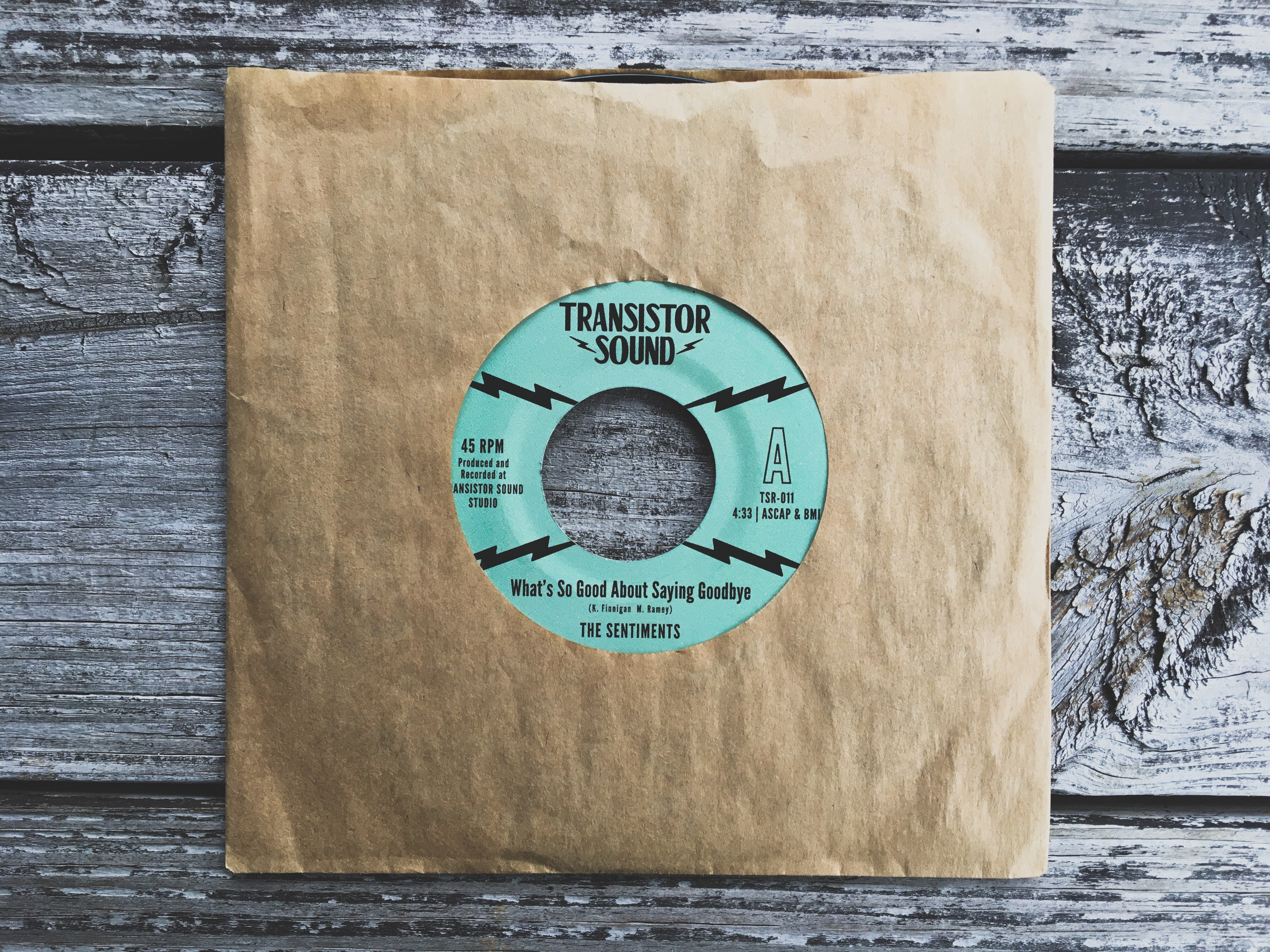 The Sentiments What's So Good 45 tours vinyle sweet soul