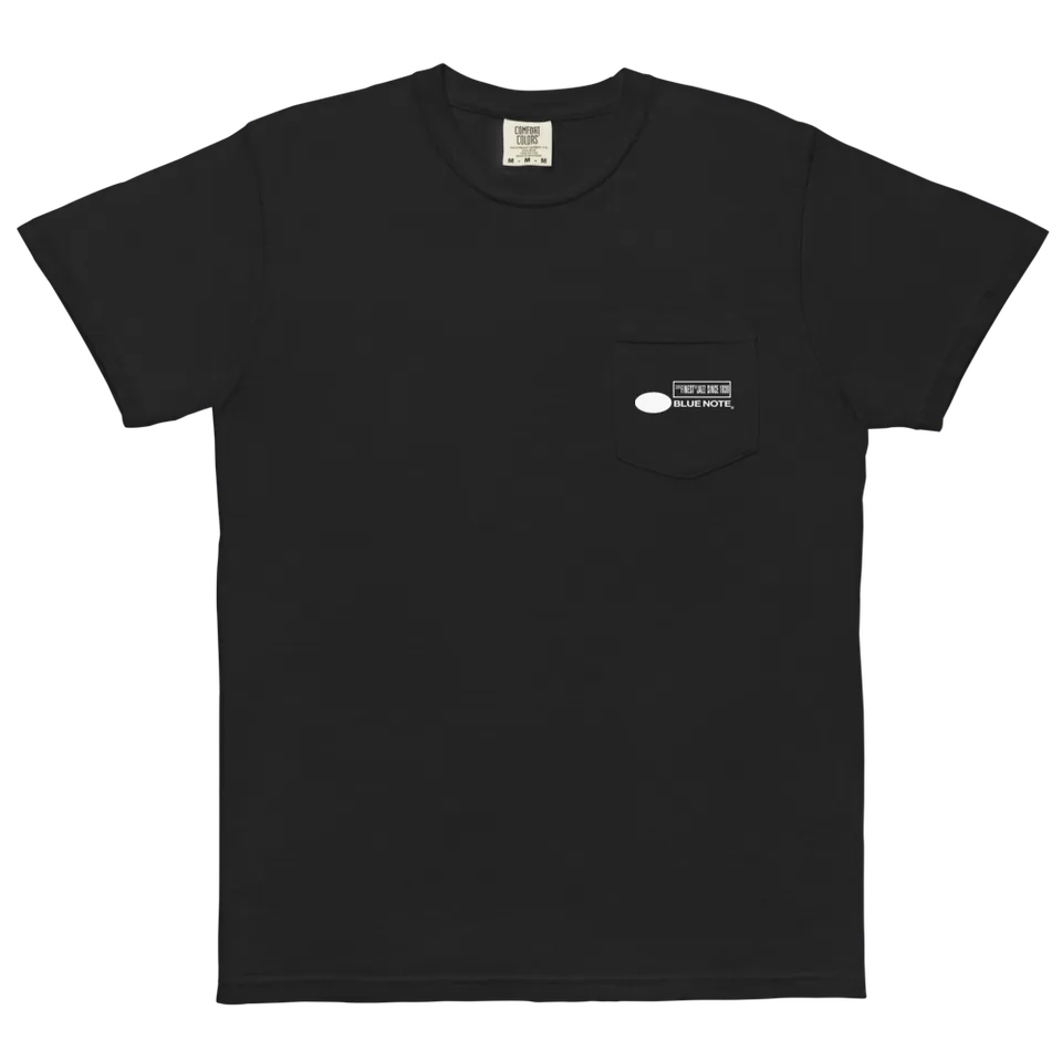 Blue Note Finest Logo T-shirt poche coton blanc