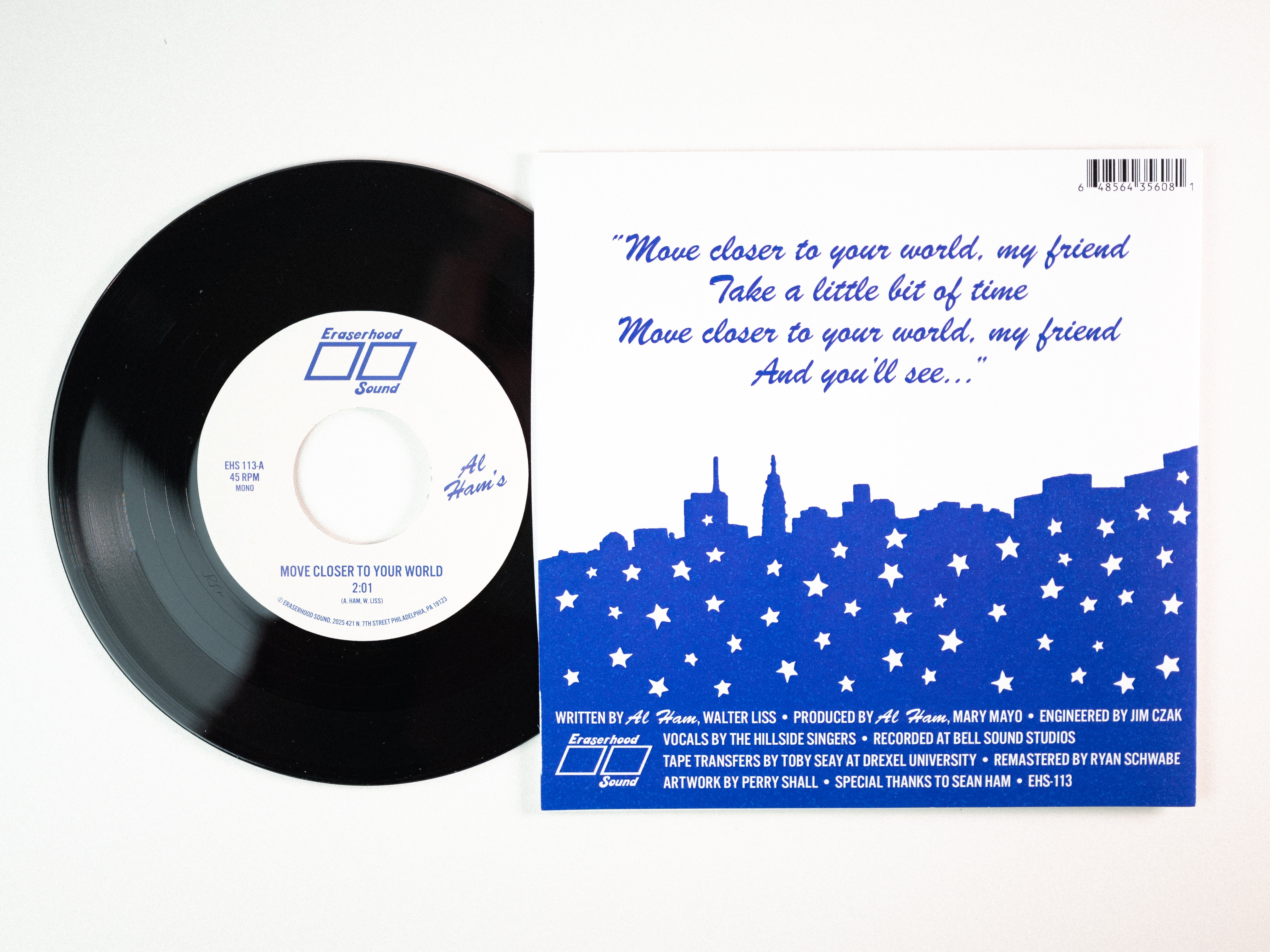 Al Ham Move Closer To Your World 45 tours vinyle