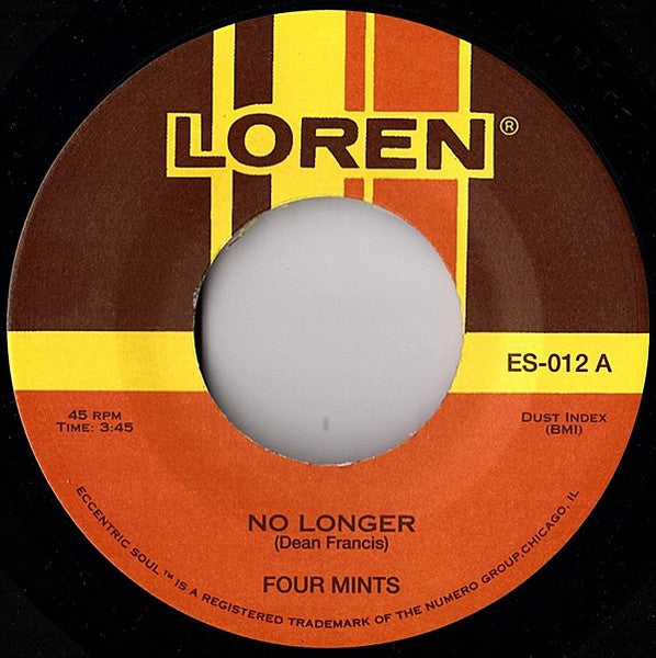 Friends of Colemine Four Mints No Longer 45 tours soul