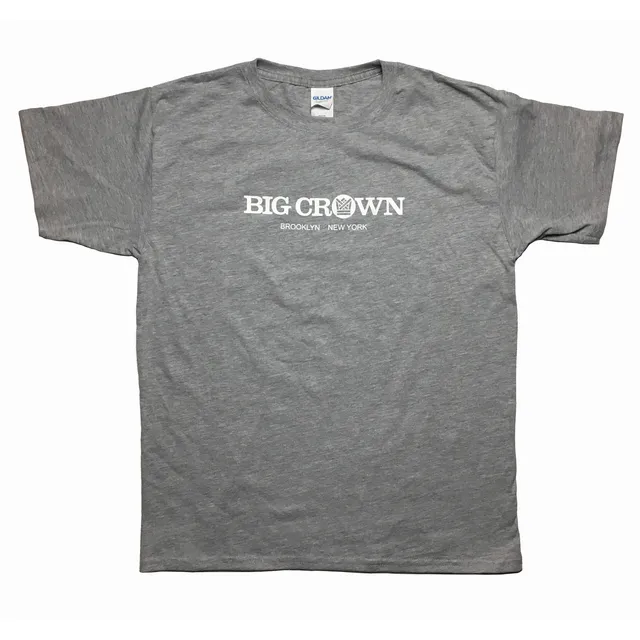 Big Crown Logo t-shirt gris youth enfant