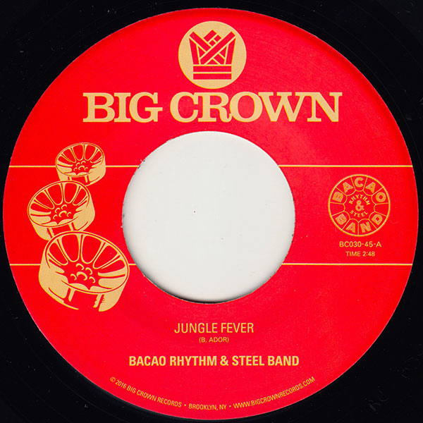 Bacao Jungle Fever 45 tours 7" Tender Trap