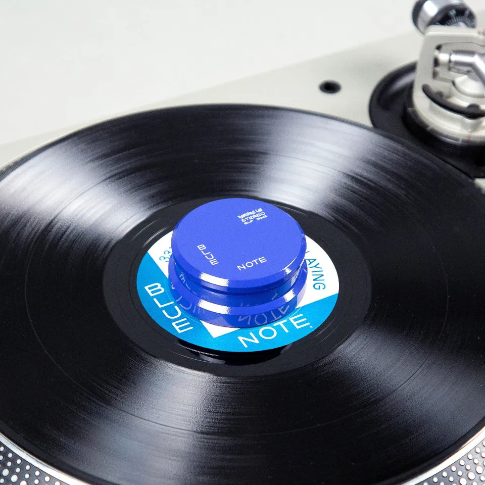 Turntable Lab x Blue Note poids vinyle stabilisateur 750g