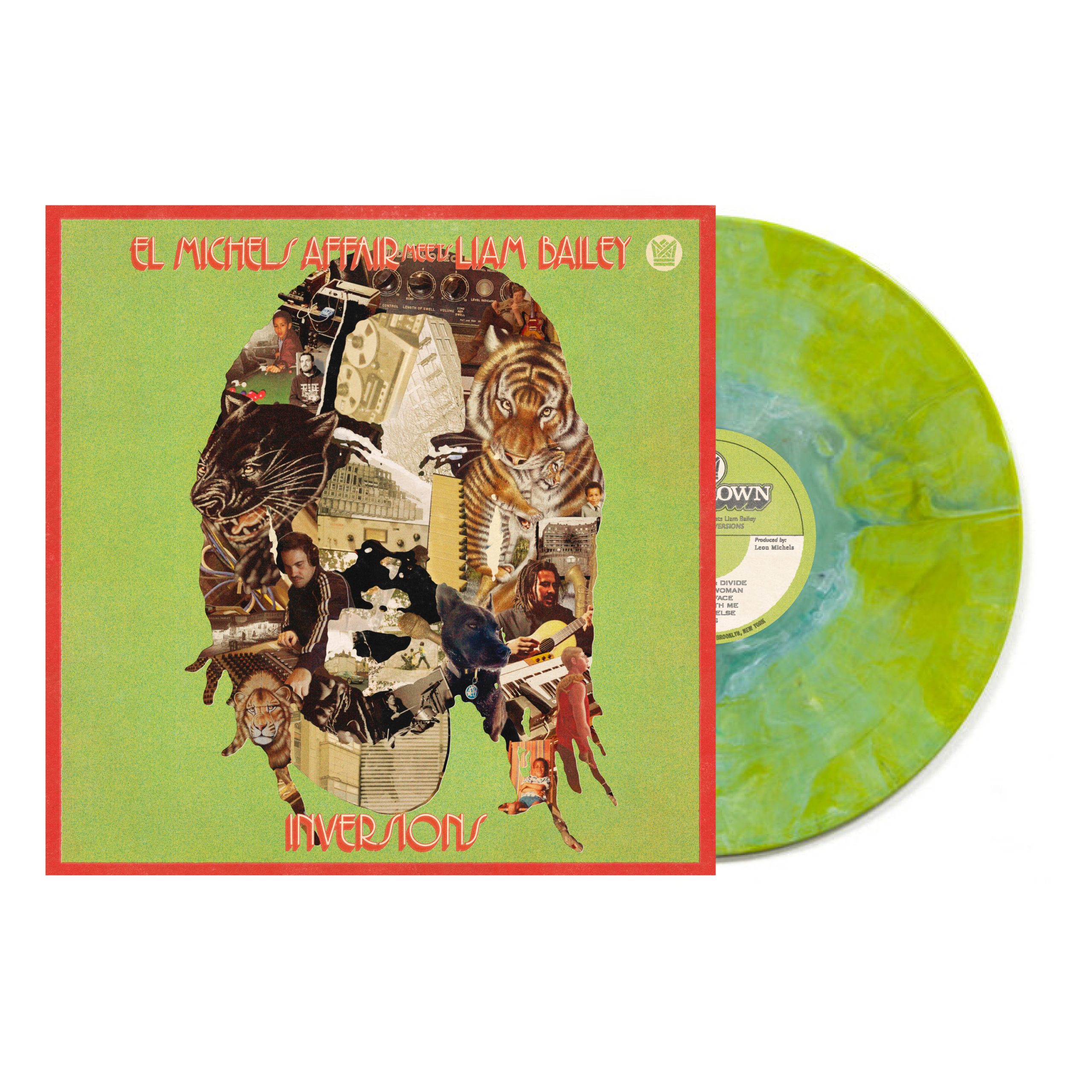 El Michels Affair Ekundayo Inversions vinyle couleur dub