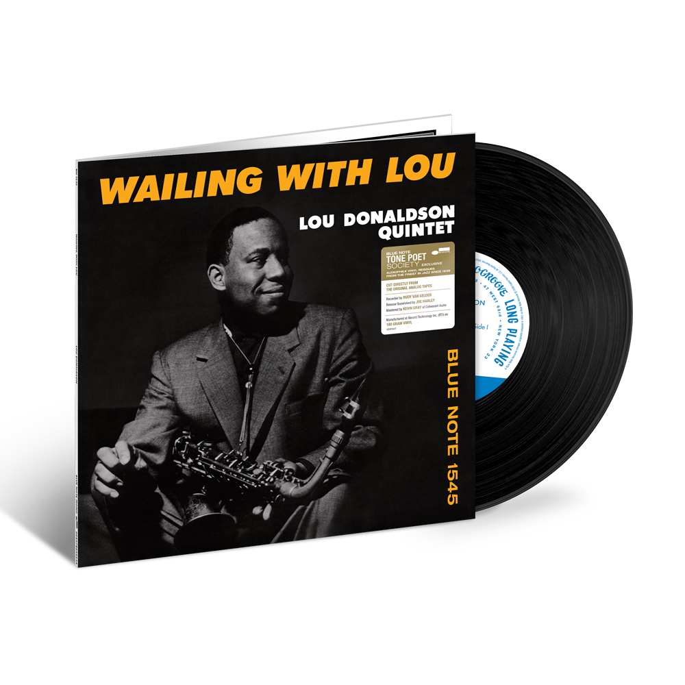 Blue Note Tone Poet Lou Donaldson Wailing With Lou Vinyle Exclusif