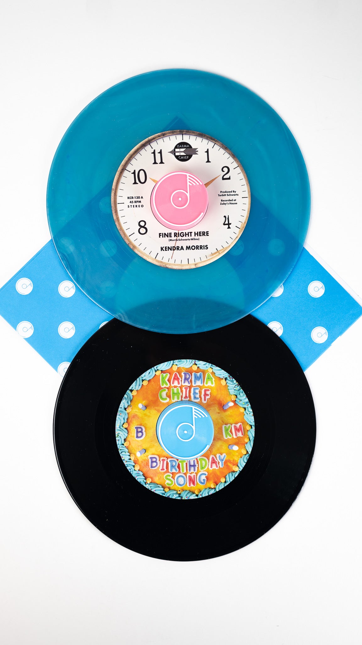 Kendra Morris Fine Right Here 45T vinyle blue frosting soul