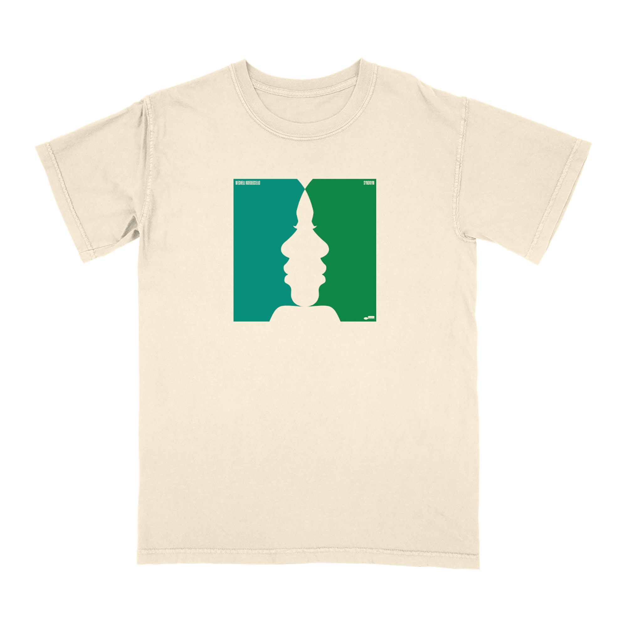 Blue Note Meshell Ndegeocello Synonym T-shirt vert coton