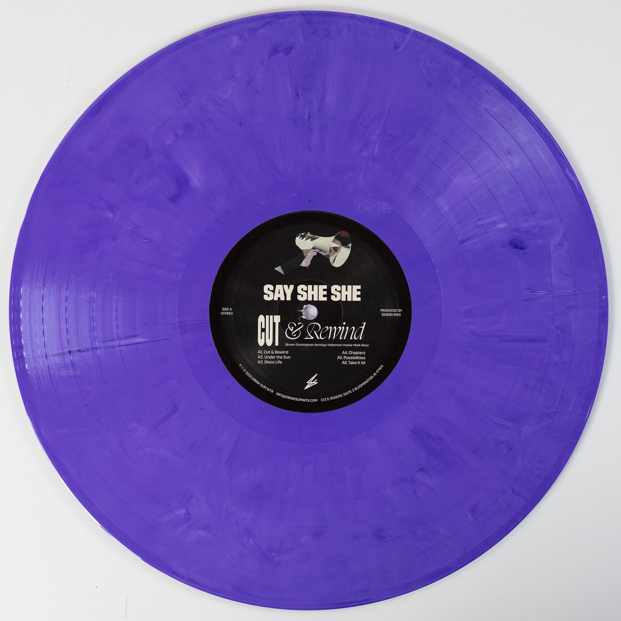 Say She She Cut & Rewind vinyle LP lilas disco soul
