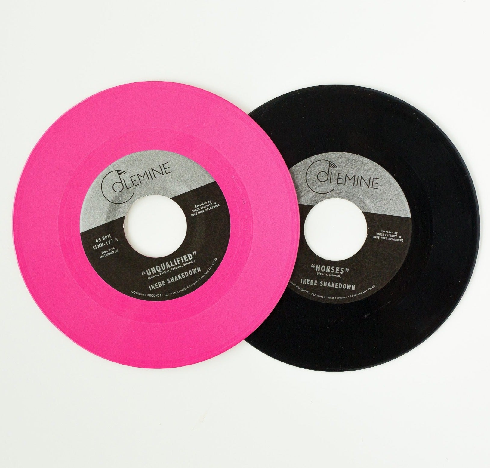 Ikebe Shakedown Unqualified 45 tours vinyle rose 7 pouces