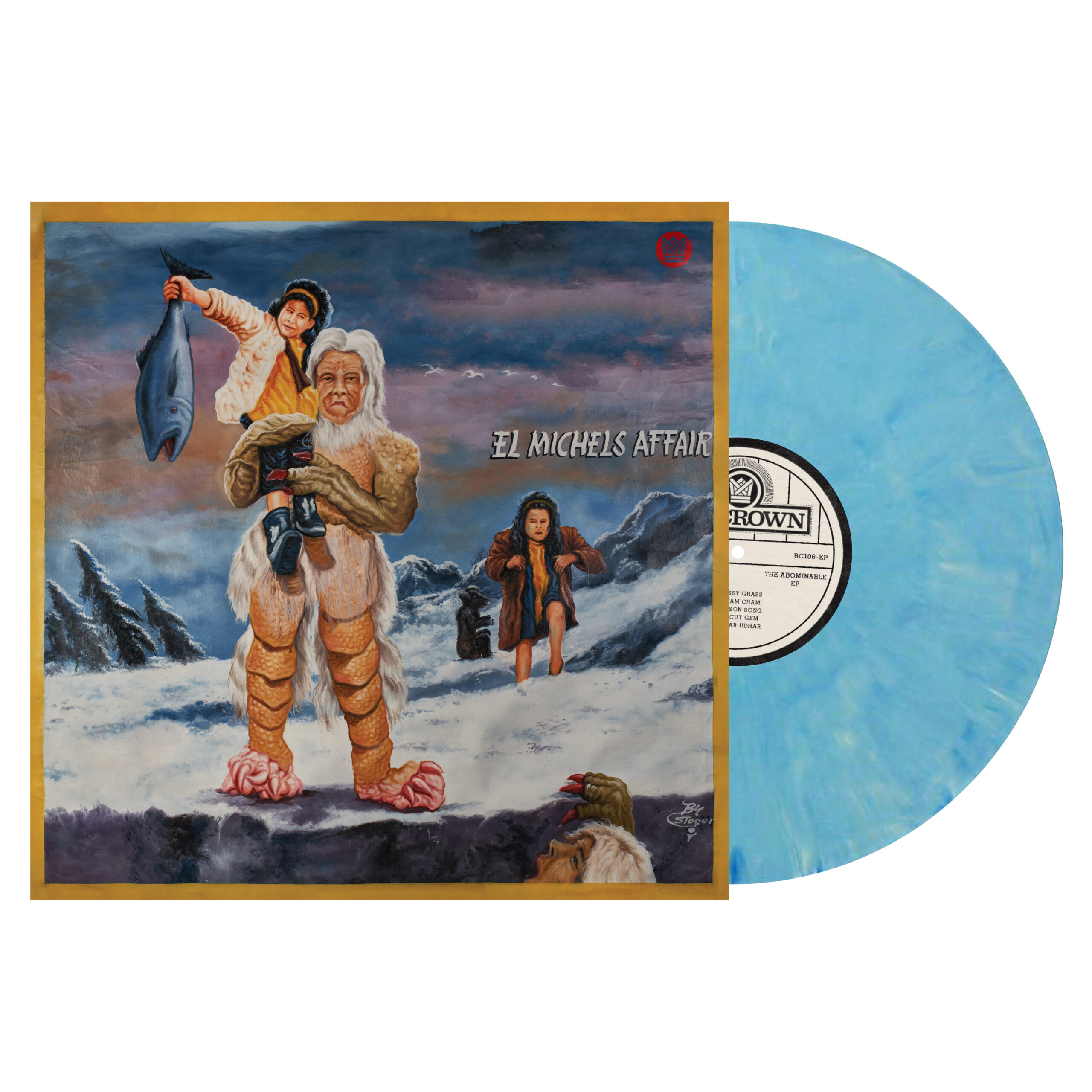 El Michels Affair Abominable EP vinyle couleur ice swirl funk