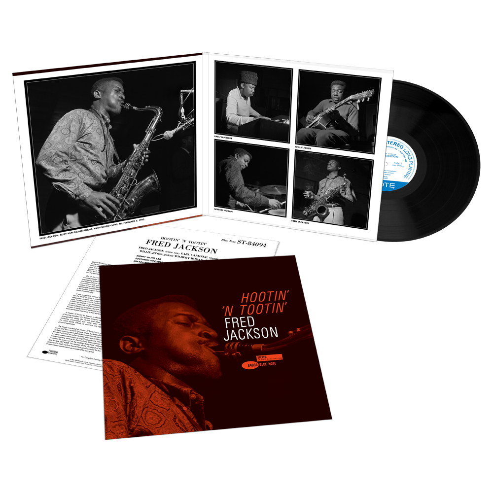 Blue Note Tone Poet Fred Jackson Hootin’N Tootin’ vinyle LP