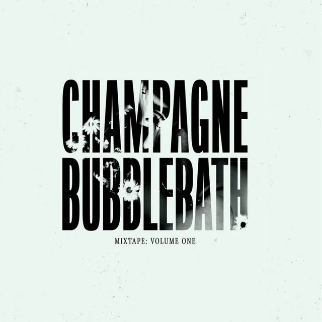 Champagne Bubblebath Mixtape Volume One LP vinyle transparent