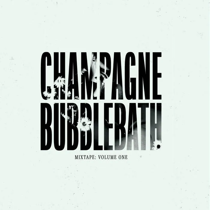 Champagne Bubblebath Mixtape Volume One LP vinyle transparent