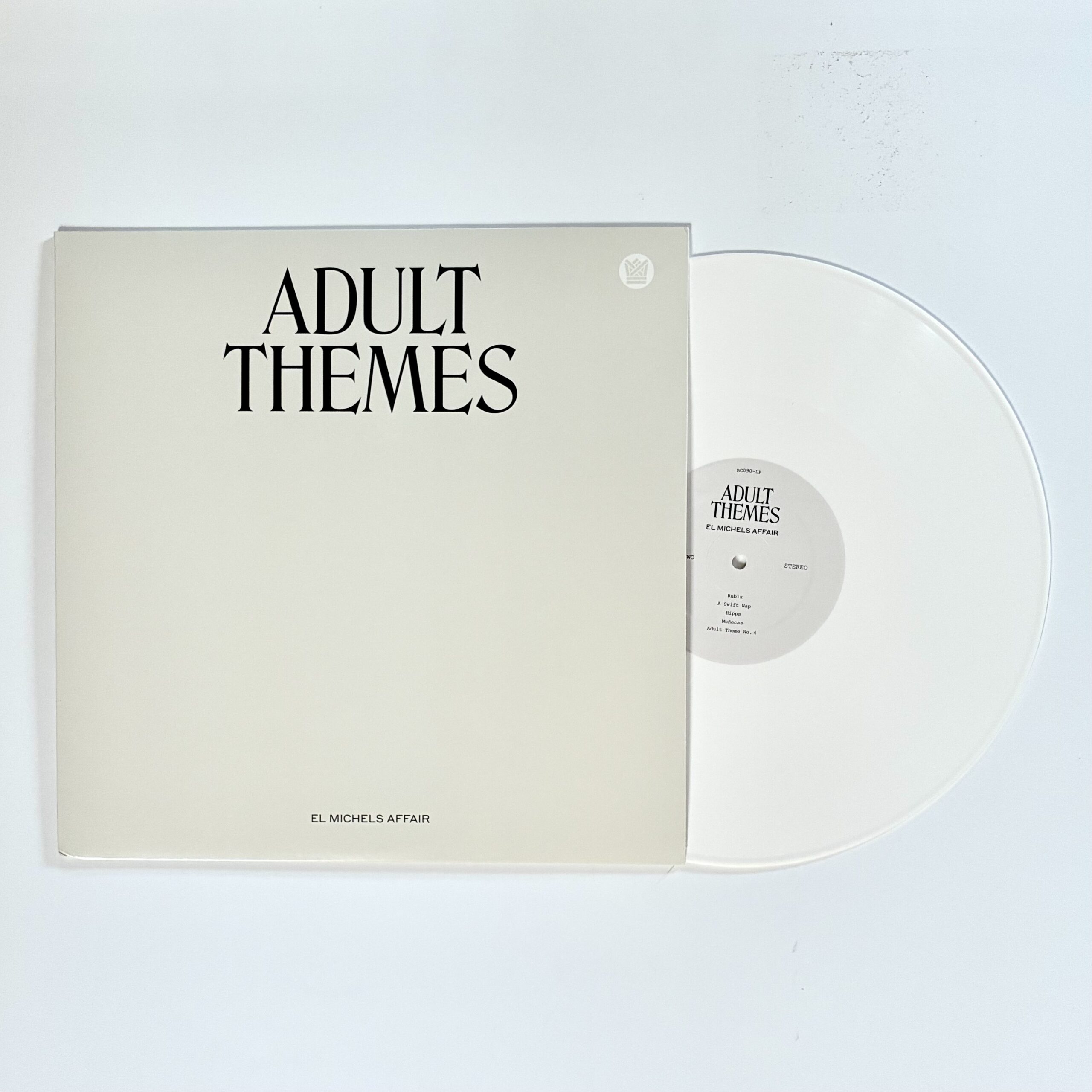 Big Crown Records Adult Themes vinyle blanc LP alternate