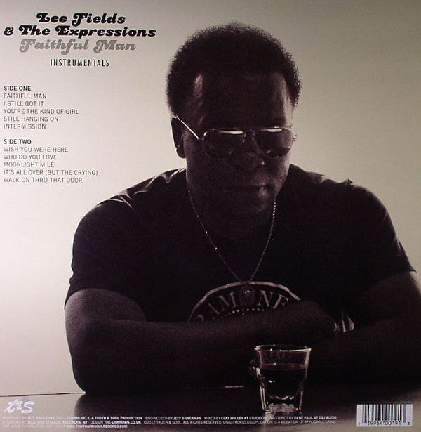 Lee Fields Faithful Man vinyle LP Instrumental soul