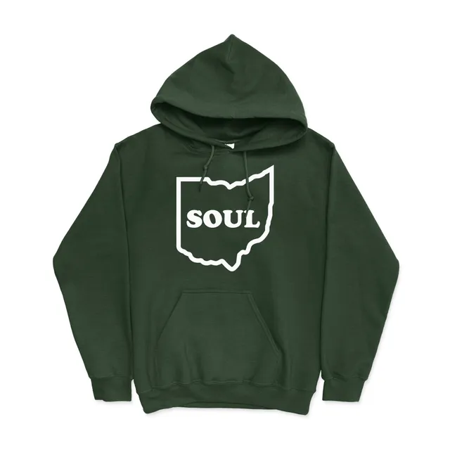 Ohio Soul sweat à capuche hoodie vert forêt