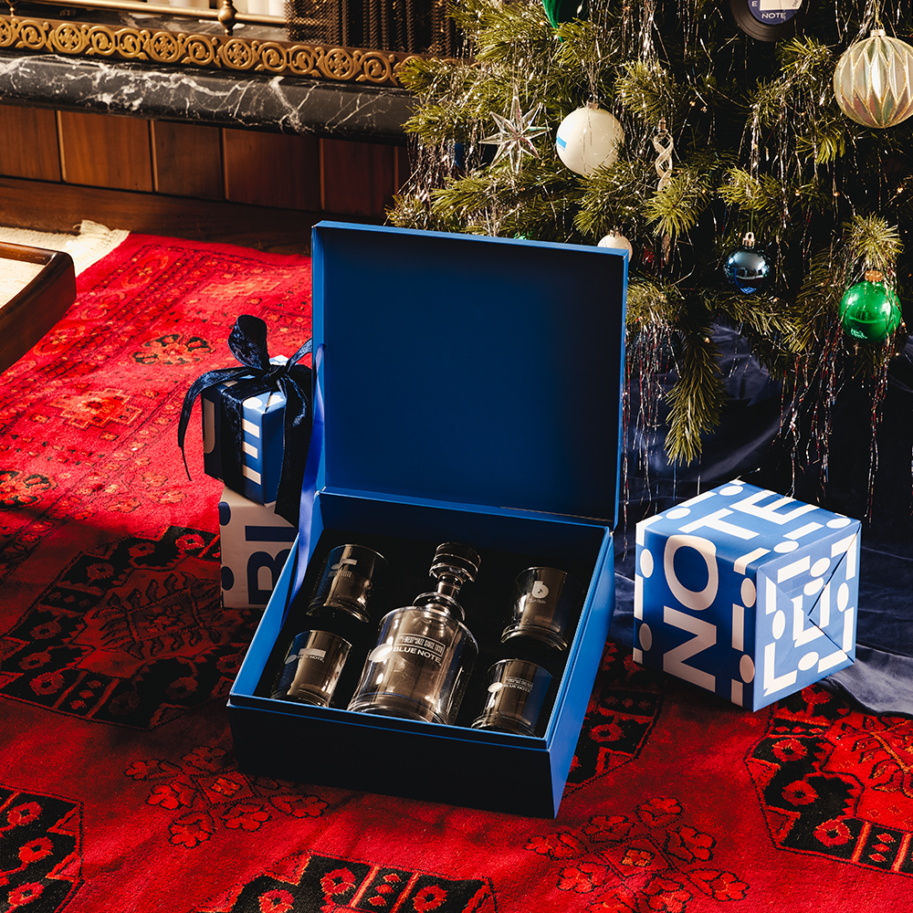 Blue Note Finest coffret carafe whisky 5 pièces verre
