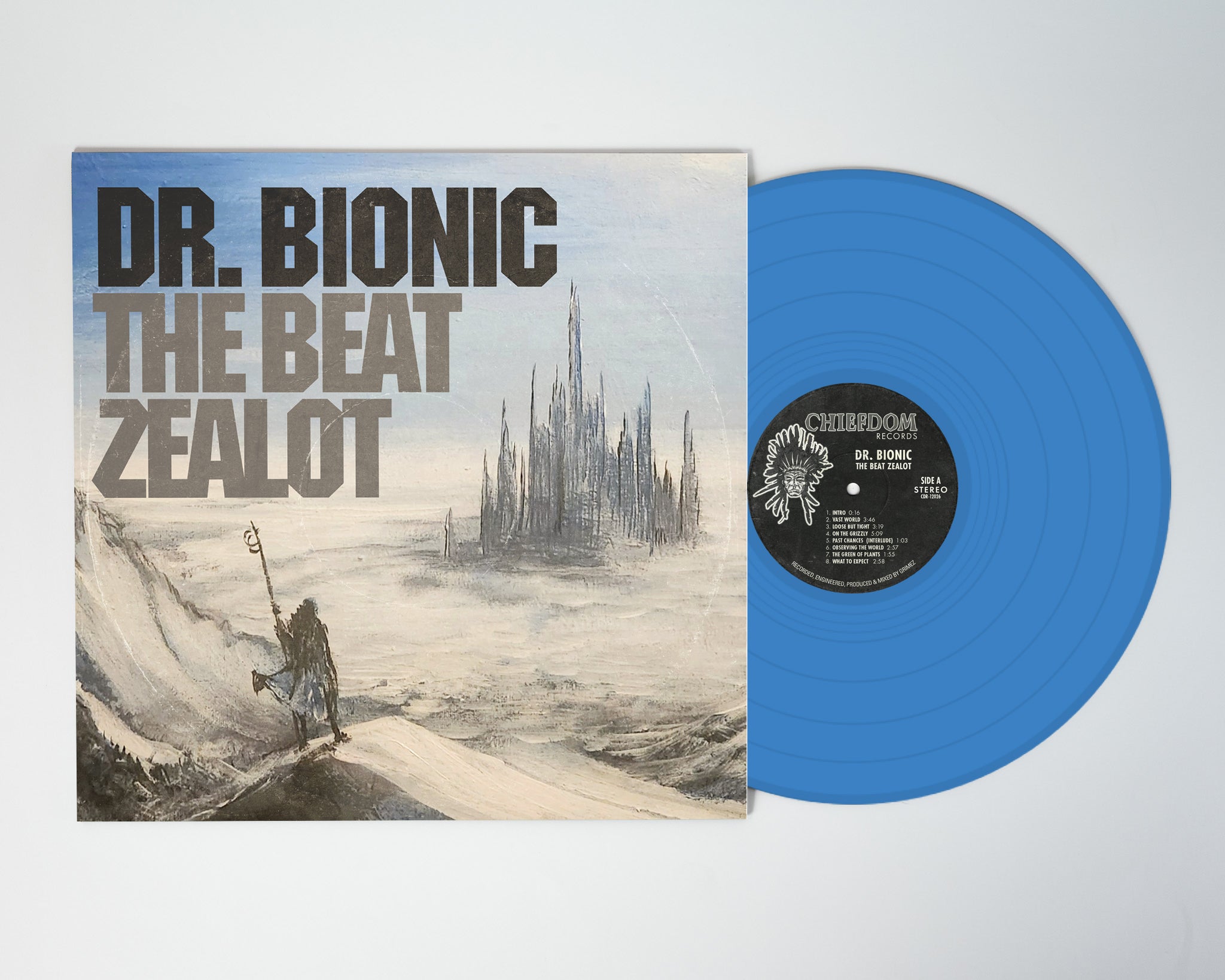 Doctor Bionic The Beat Zealot vinyle blanc nuageux LP