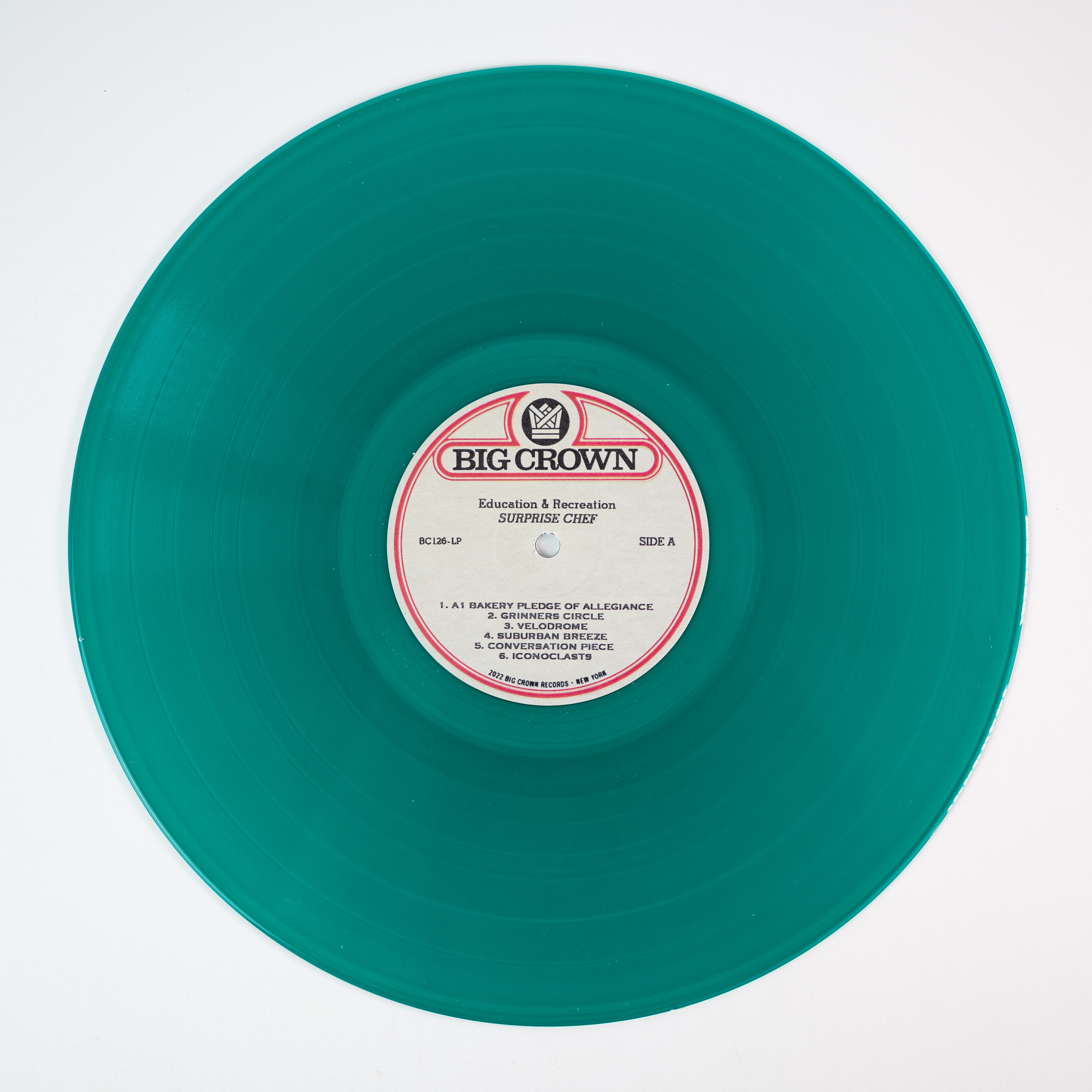 Surprise Chef Education and Recreation LP vinyle vert