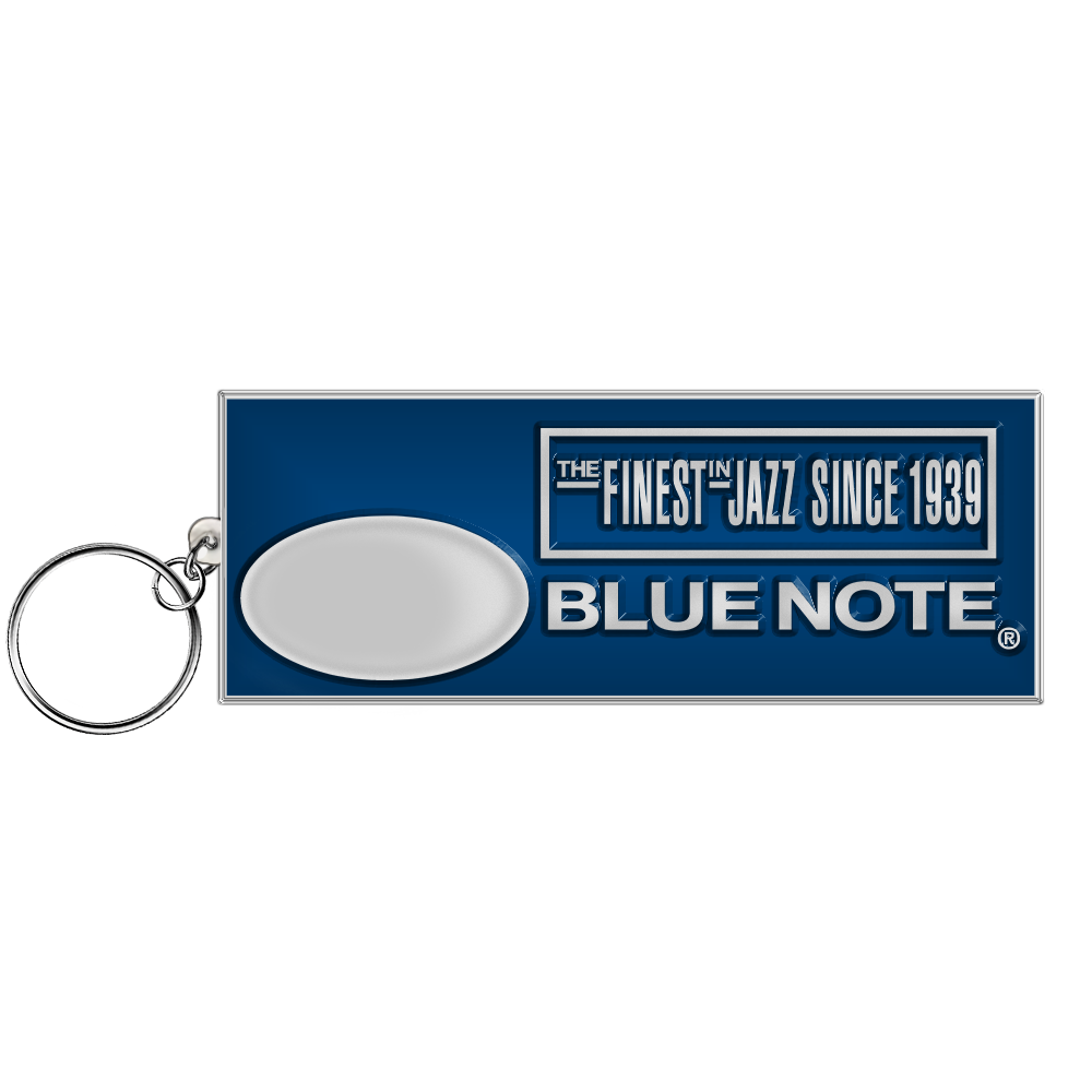 Blue Note Finest porte-clés émail métal 3 pouces