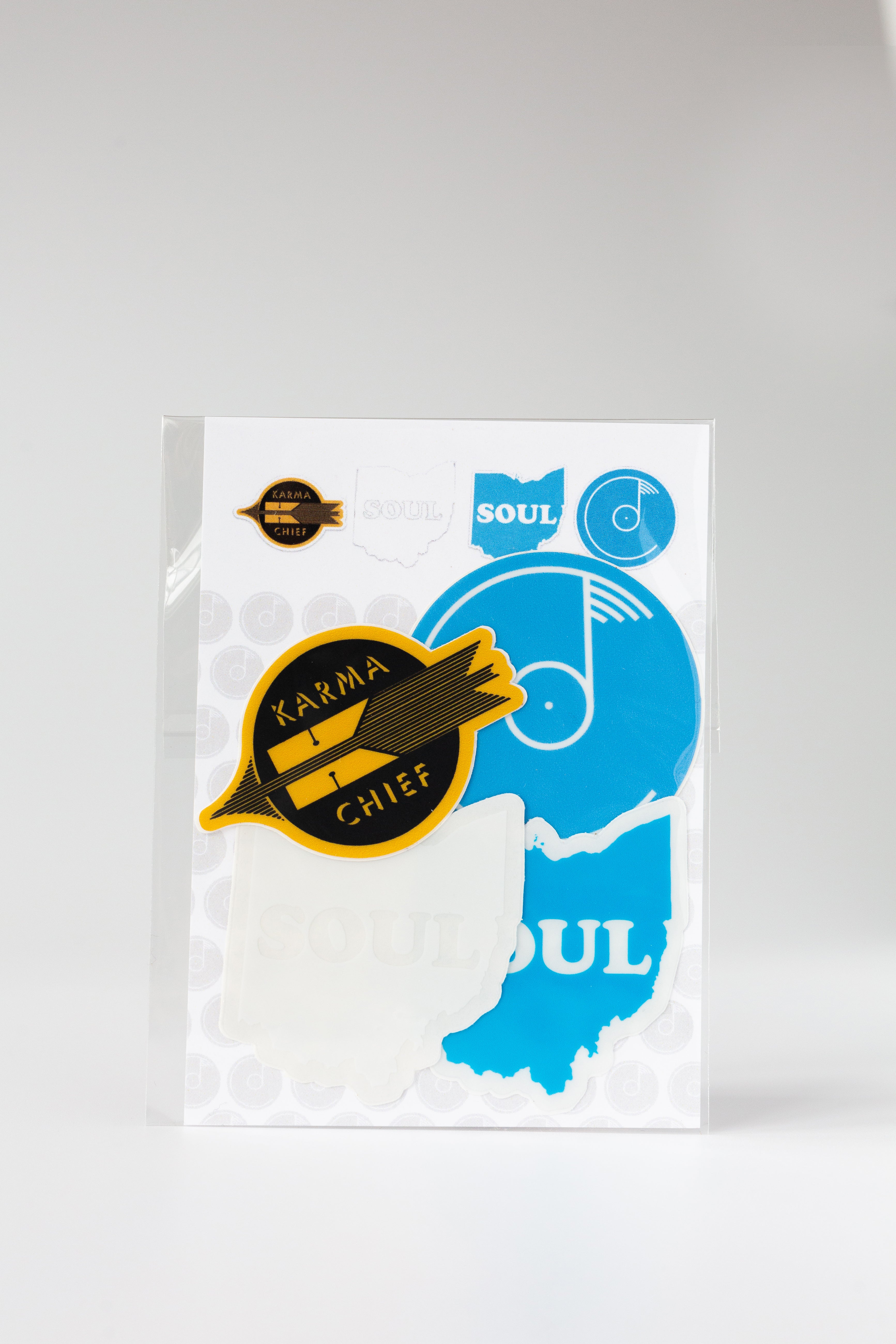 Colemine Sticker Pack autocollants vinyle Ohio soul