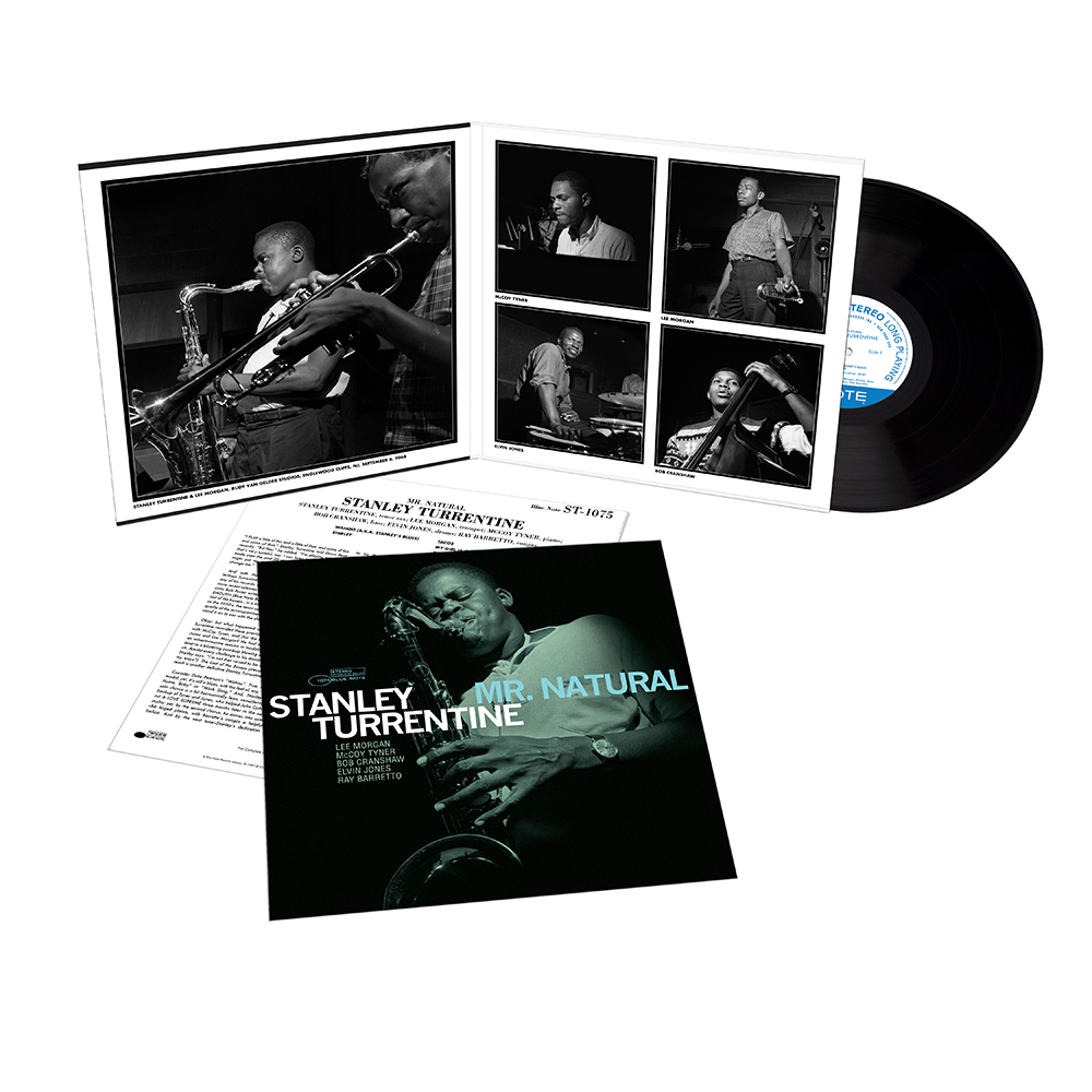 Blue Note Stanley Turrentine Mr. Natural LP Vinyle Sax Ténor