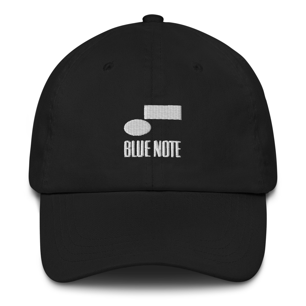 Blue Note Vintage Logo casquette twill noire coton