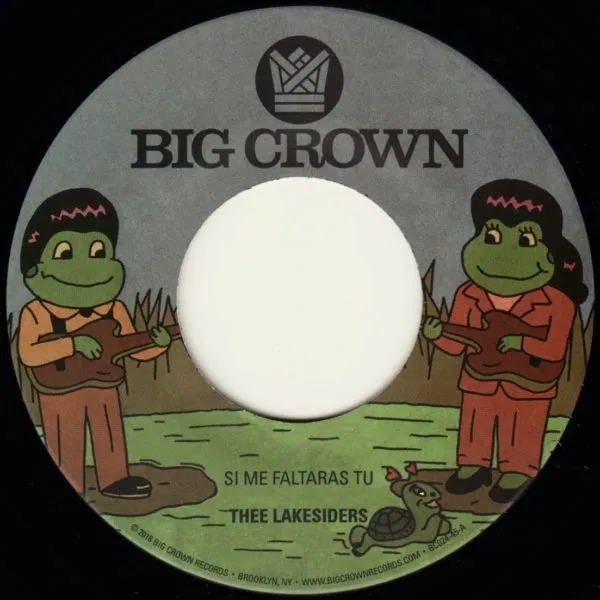 Big Crown Thee Lakesiders Si Me Faltaras Tu 45T vinyle 7 pouces