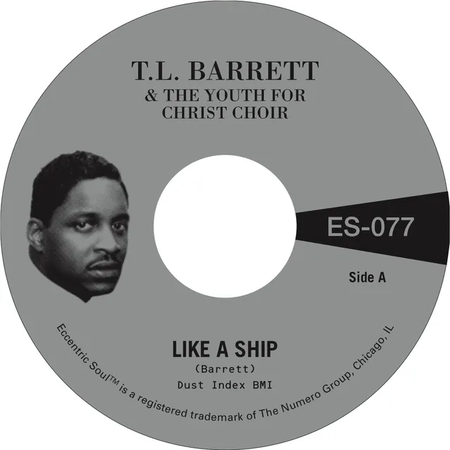 Pastor T.L. Barrett Like A Ship 45 tours vinyle